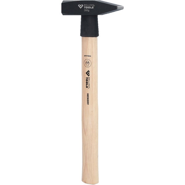 Hammer mit Hickory-Holzgriff, 300 Gramm