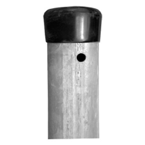 PROREGAL Maschendrahtzaun, Zaunpfosten, mit Kappe, Rund Retic Zn 2000/48/1,5mm