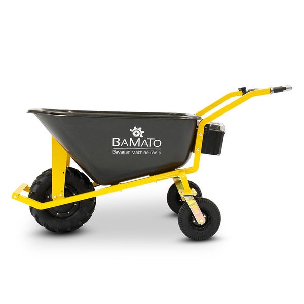 BAMATO MTR-200 Elektrische Schubkarre - Leistungsstark und Effizient für Garten und Bau