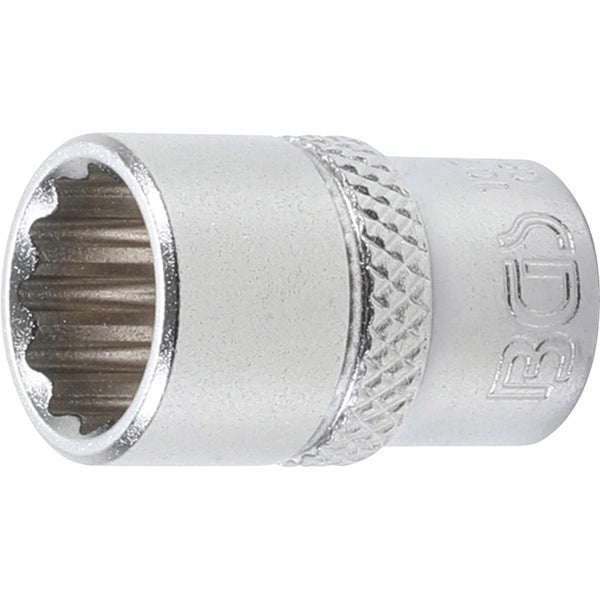 BGS Steckschlüssel-Einsatz Zwölfkant Antrieb Innenvierkant 6,3 mm (1/4) SW 11 mm - 10781