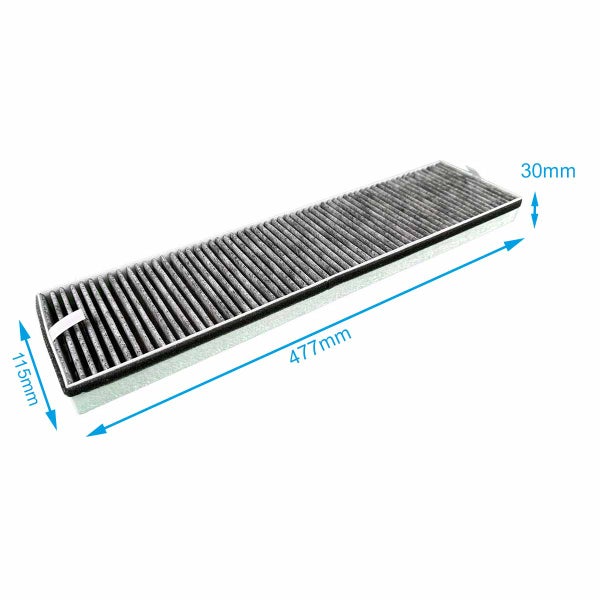 Aktivkohlefilter für Miele DKF13-P