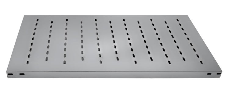 PROREGAL Edelstahl Fachbodenregal Stecksystem T-Profil HxBxT 200 x 100 x 60 cm 5 Ebenen Geschlitzter Fachboden Zur Belüftung Fachlast 150 kg Edelstahl