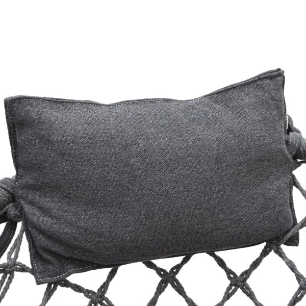 AMANKA Hängestuhlgestell mit Makramee Hängesessel - 215cm Metallgestell - Boho Hängestuhl bis 120kg