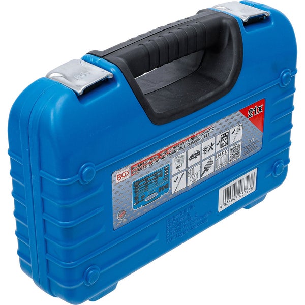 BGS Injektorsitz und Schacht Reinigungs-Satz im Werkzeugkoffer