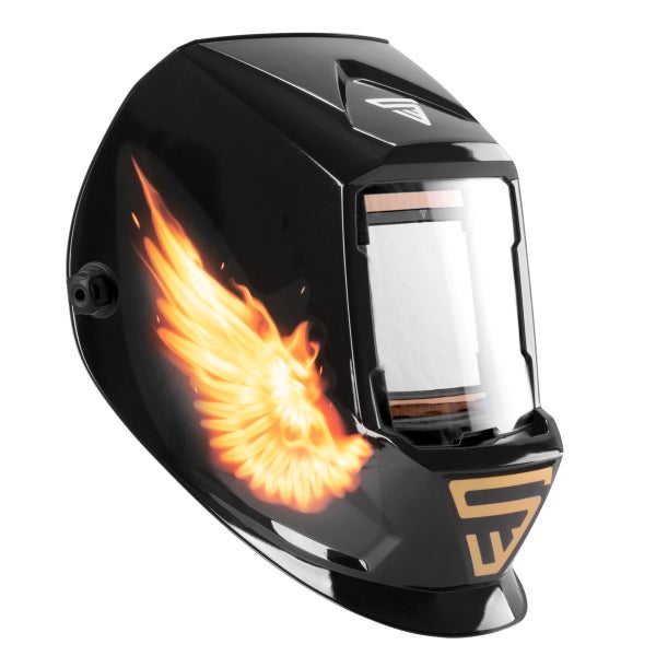 STAHLWERK Automatik Schweißhelm ST-990 SE Sonderedition Fire 3 in 1 Real Colour