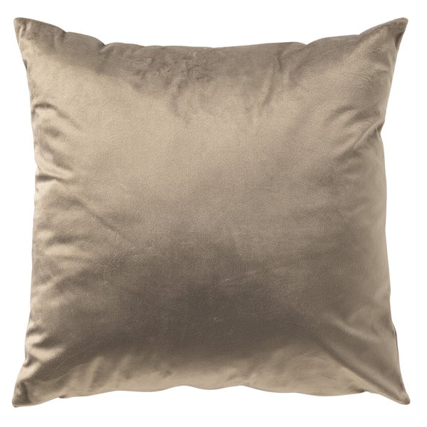 Quadratisches Zierkissen aus Samt