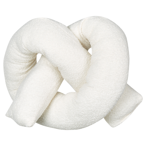 Dekokissen GLADIOLUS Bouclé 172 x 14 cm Cremeweiß Ohne Muster
