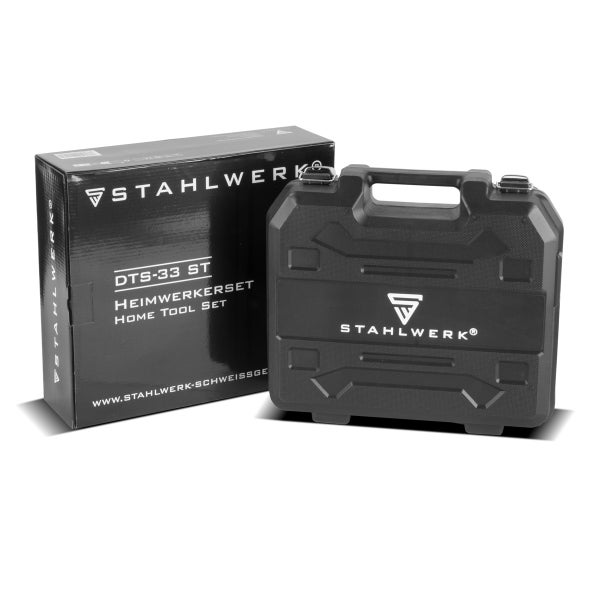 Heimwerker Set DTS-33 ST Werkzeugkasten mit 32-teiligem Werkzeug Set