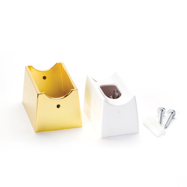 Lampenfassung S14D Linienlampen Metall Gold