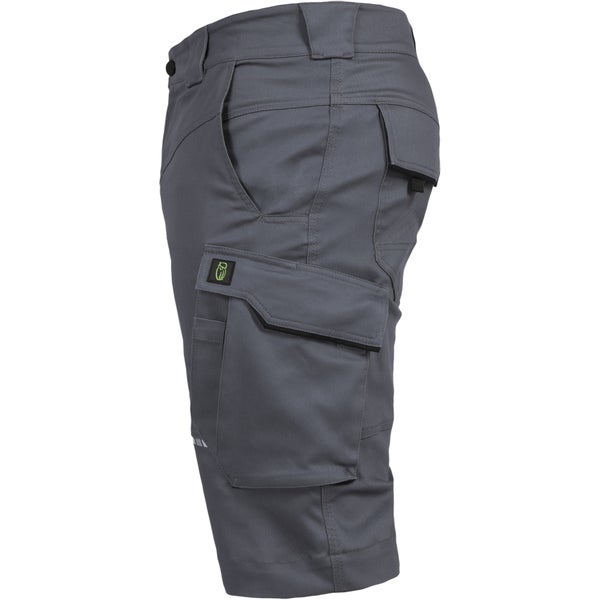 Leibwächter Arbeitshose kurz - Short - grau/schwarz Gr. 56 Herren