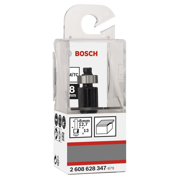 Bosch Bündigfräser 8 mm D1 12,7 mm L 13 mm G 56 mm - 2608628347