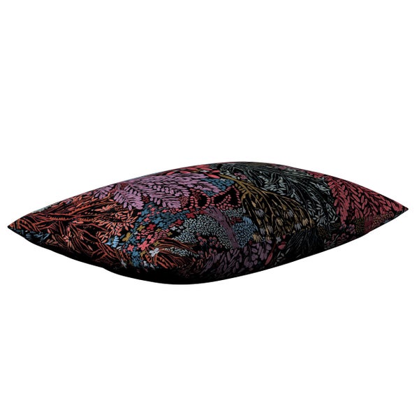 KISSENHÜLLE Intenso schwarz, 47x28 cm