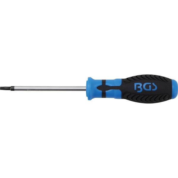 BGS Schraubendreher T-Profil (für Torx) mit Bohrung T25 Klingenlänge 100 mm - 7849-T25