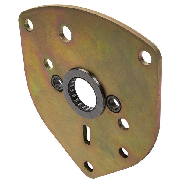 Metallplatte mit Löchern und Lager