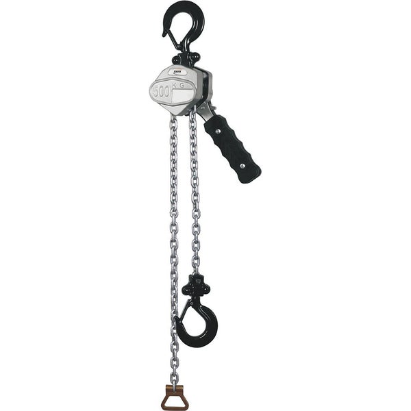 Kettenzug mit 500 Kilogramm Traglast für Hebearbeiten