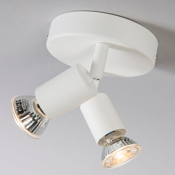 Deckenleuchte mit zwei Strahlern