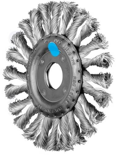 PFERD Rundbürste RBG 12512/22,2 CT INOX 0,35 Ø 125 mm Drahtstärke 0,35 mm - 43303011