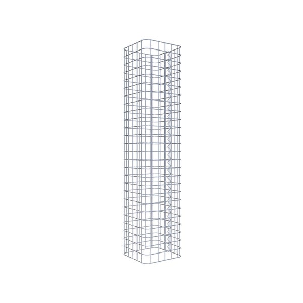 Gabionensäule 27 x 27 cm MW 5 x 5 cm eckig - Höhe: 1,30 m