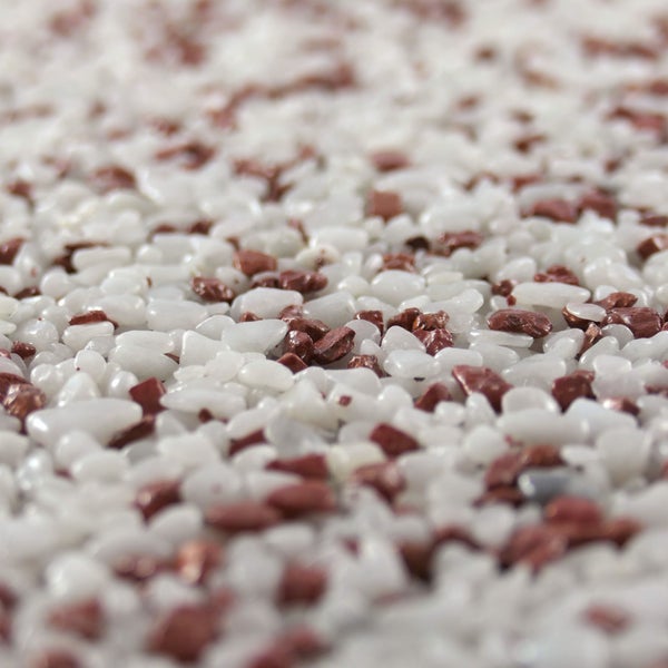 Terralith Metallic - Steinteppich metallic mix 100 für 1 qm - außen -