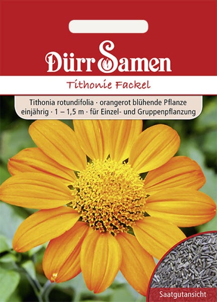 Samenpackung Dürr Samen Rettich langer schwarzer mit Abbildung von Rettich und Saatgut.