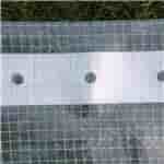 Gitterfolie m. Nagelrand 2 Breite x 30 Meter