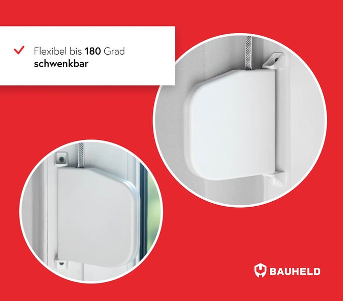 Drehbares Rollo bis 180 Grad