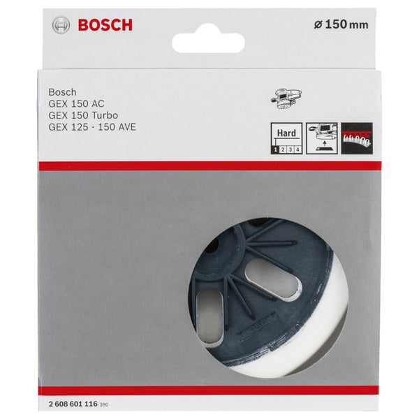 Bosch Schleifteller GEX 150 Millimeter Verpackung