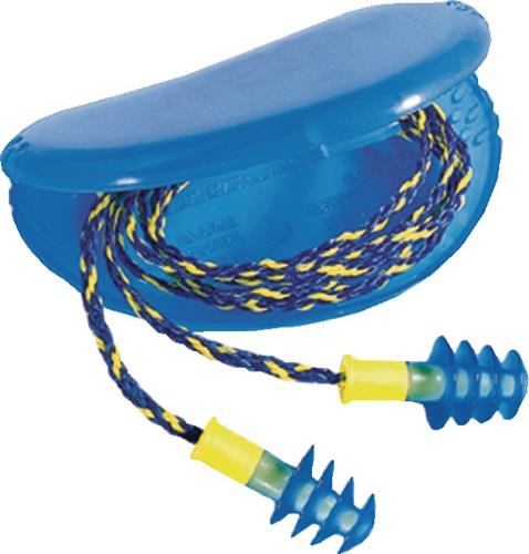 Gehörschutzstöpsel mit Kordel und Aufbewahrungsbox