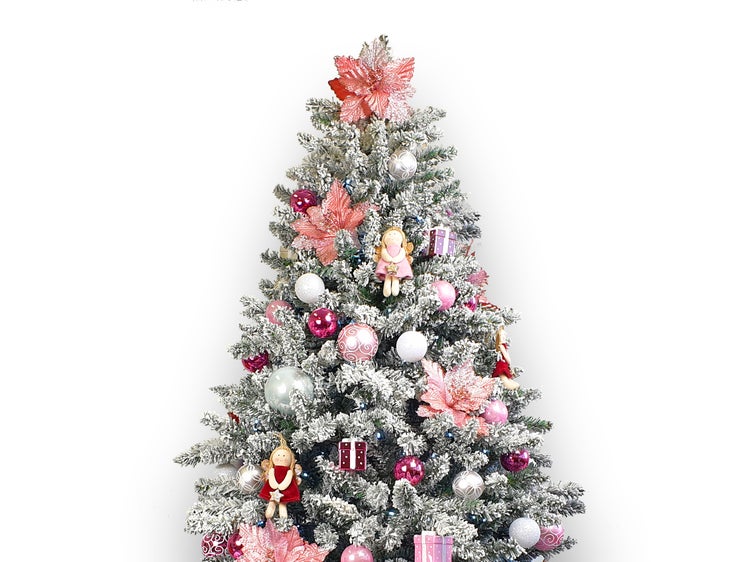 Set Weihnachtskugeln 165 Stück in Luxusbox PRINZESSIN MAI für Weihnachtsbäume 240-270 cm