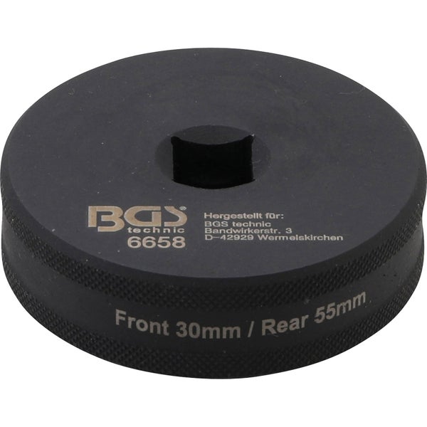 BGS Kraft-Steckschlüssel-Einsatz Sechskant / Zwölfkant 12,5 mm (1/2) für Ducati Radbefestigung SW 30 / 55 mm - 6658