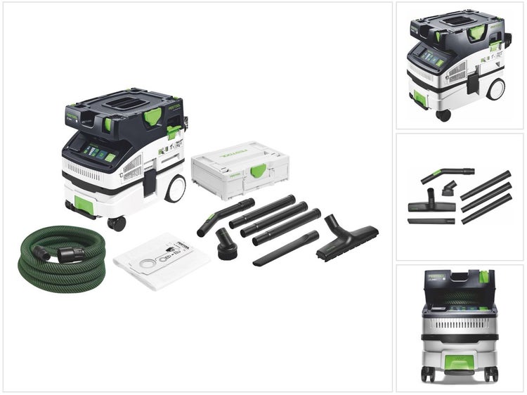 Festool CTL MINI CLEANTEC Absaugmobil 10 l Staubkl. L + Reinigungsset RS-ST D 27/36-Plus im Systainer