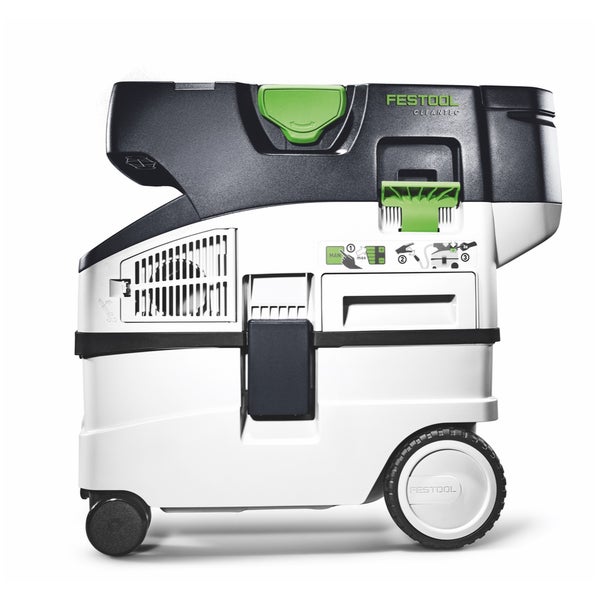 Festool CTLC MIDI I-Basic Akku Absaugmobil 36 V ( 2x 18 V ) Staubkl. L + 2x Akku 5,0 Ah - ohne Ladegerät
