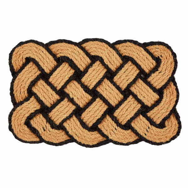 Fußmatte aus geflochtenem Kokosgarn