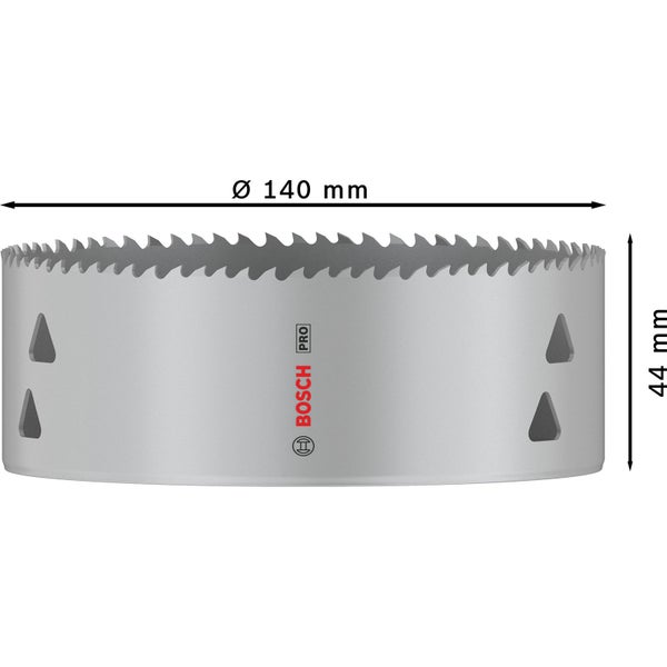 Bosch PRO Multi Material Lochsäge 140 mm mit Gewinde - 2608901542