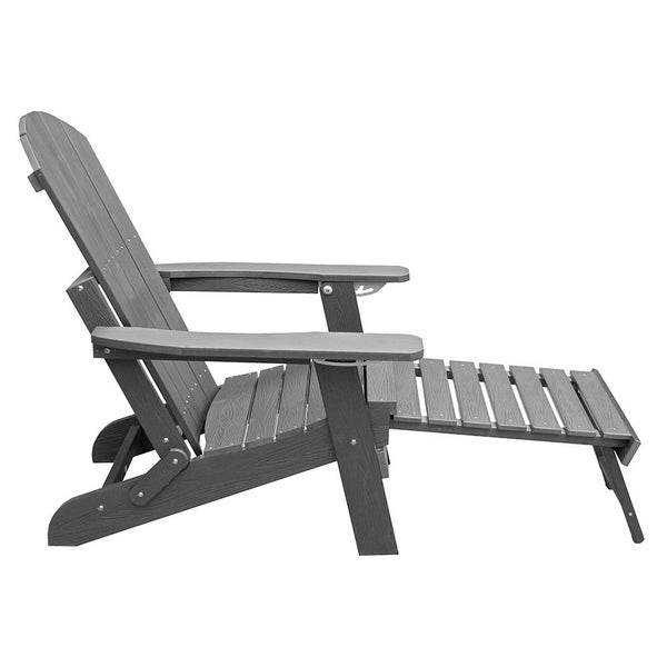 Relax Gartenstuhl Montreal - HIPS Kunststoff - Grau