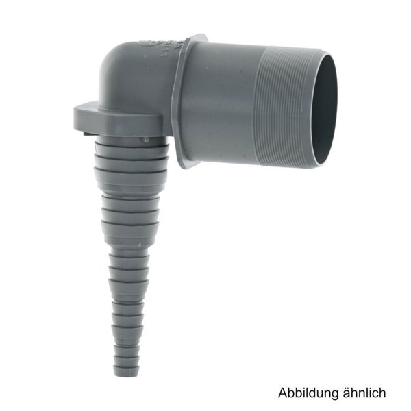 Dekorative Flasche aus Glas mit Seil- und Muscheldekoration