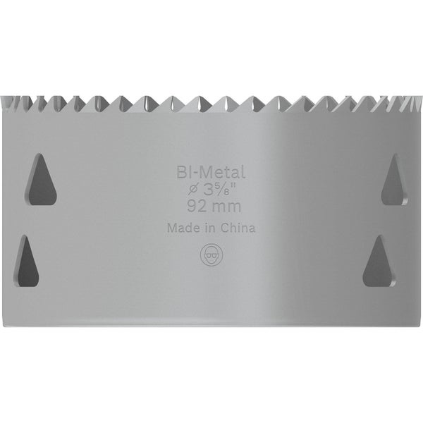 Bimetall Lochsäge, Durchmesser 92 Millimeter