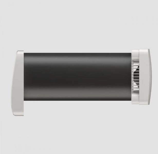 Rohrventilator für die Wandmontage