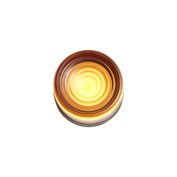 Runde LED Wandleuchte mit dekorativem Glasdiffusor für eine angenehme Beleuchtung