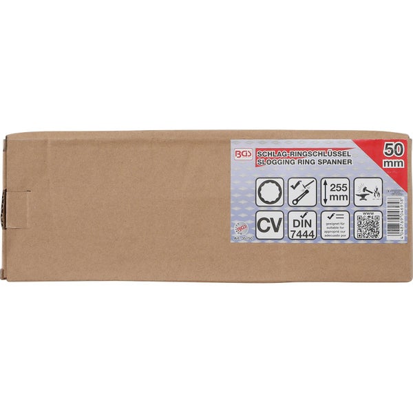 BGS Schlag-Ringschlüssel SW 50 mm - 35150