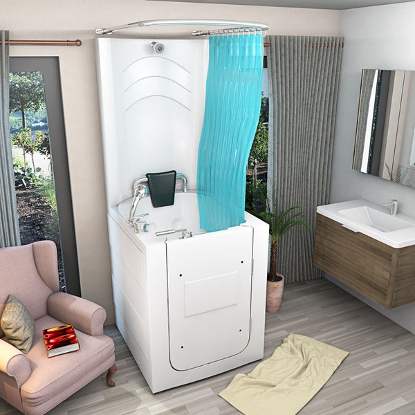 Seniorendusche Sitzwanne Wanne mit Tür S10D