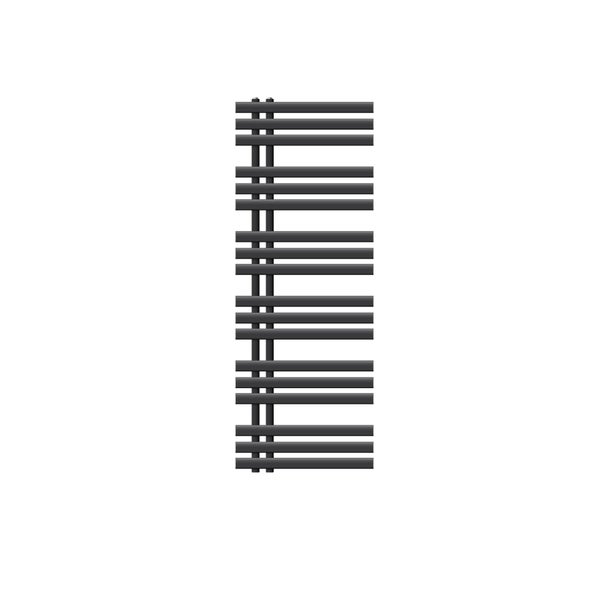 ECD Germany Iron EM Design Badheizkörper - 500 x 1400 mm - Anthrazit - Designheizkörper Paneelheizkörper Heizkörper Handtuchwärmer Handtuchtrockner Heizung Radiator