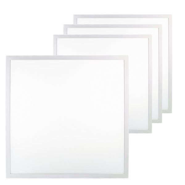 ENOVALITE LED Panel 4er Set 62x62cm | 36W 4000K Neutralweiß | Ultra-flach mit Philips Driver – Für Innenräume