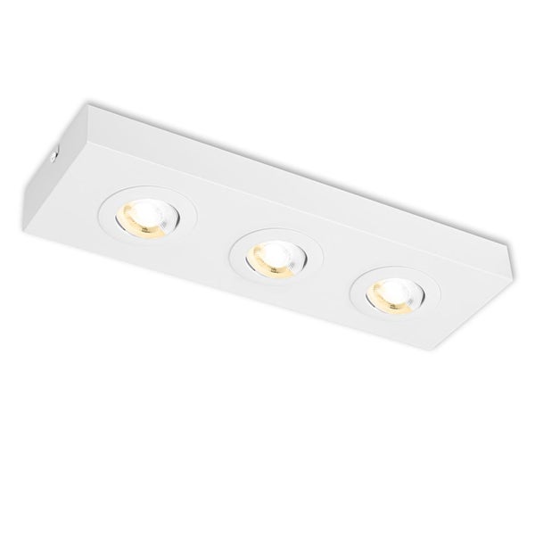 CTS LED ceiling light, white, 3xLED-platine/4W