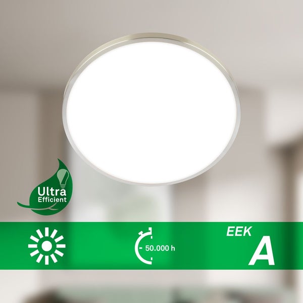 LED Deckenlampe Deckenleuchte Wohnzimmer Energieeffizienz A Neutralweiß