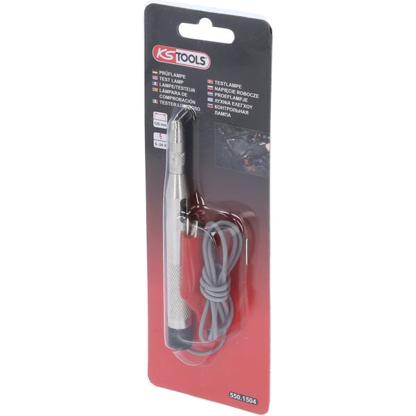 Silberne LED-Stiftleuchte aus Aluminium mit Befestigungsclip und Magnetfunktion.