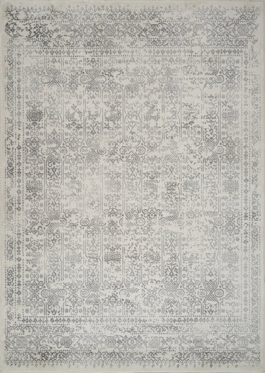 Vintage Orientalischer Teppich - Elfenbein/Grau - 120x170cm - VICKY