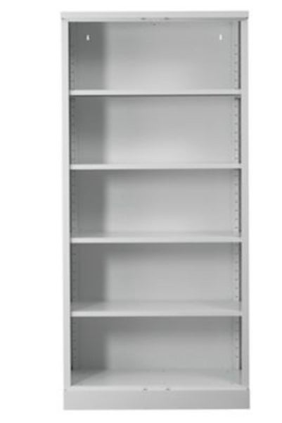 PROREGAL Aktenregal Butterfly 5 Ordernhöhen HxBxT 195 x 92 x 42 cm Weiß