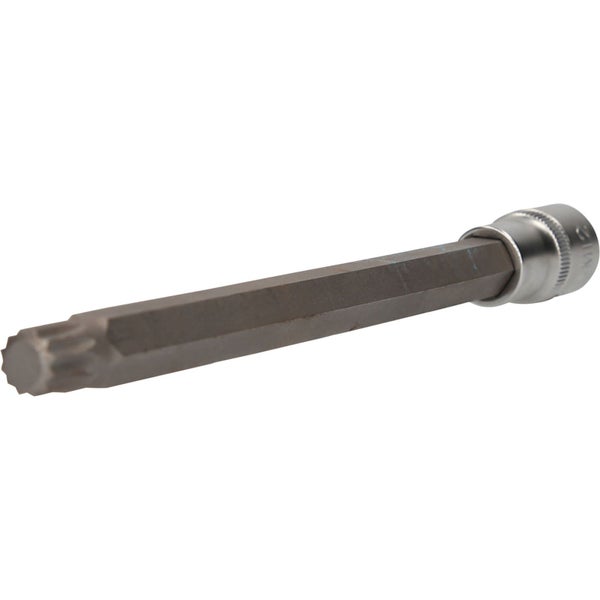 BRILLIANT TOOLS 1/2 Vielzahn-Bit-Stecknuss 200 mm lang M12 - BT022962