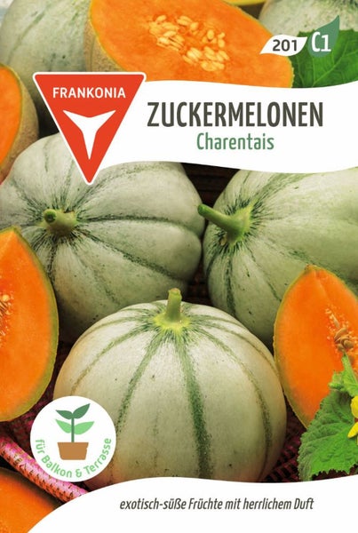 Zuckermelonen Charentais Samenpackung